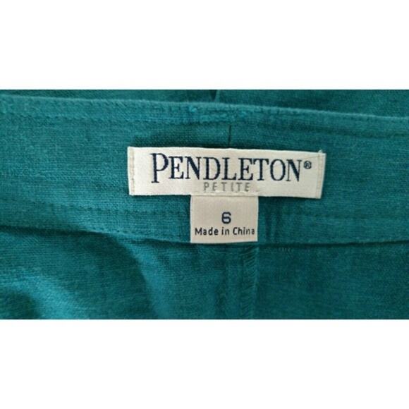 Pendleton Petite Linen Blend Skirt - Size 6P - EUC - Picture 4 of 4